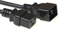 Intronics IEC C20 - IEC C19 Cable 2m Black (AK5023) Intronics IEC C20 - IEC C19 Cable 2m Black (AK5023)
