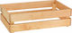 Garibaldi Transportator de Servire Lemn cu Dimensiuni 53x32.5x15cm 1buc