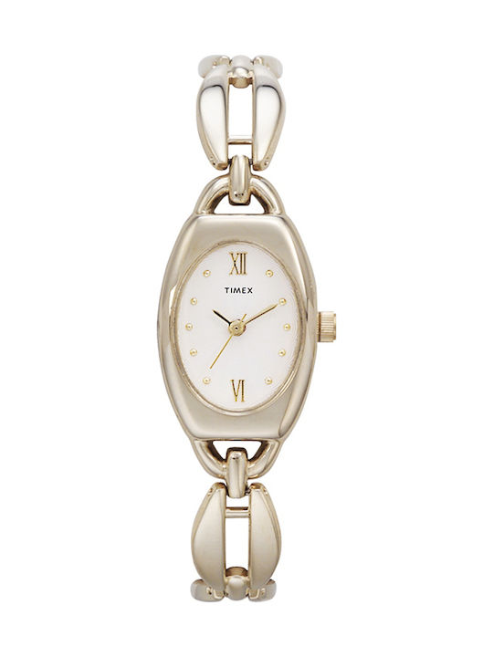 Timex Women's Watch 19mm Battery with Gold Stainless Steel Bracelet