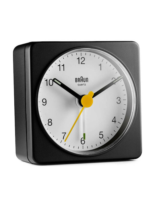 Braun Tabletop Clock with Alarm BC02WB