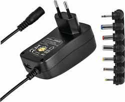 Emos Adjustable Universal Power Adapter 3 Until 12V 1.5A 18W with Plug Set (N3112)