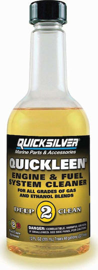 Quicksilver Quickleen Πρόσθετο Καθαριστικό Συστήματος Καυσίμου Αυτοκινήτου 355ml