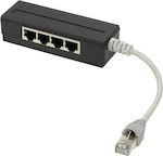 LogiLink RJ45 Splitter 4 Ports 15cm