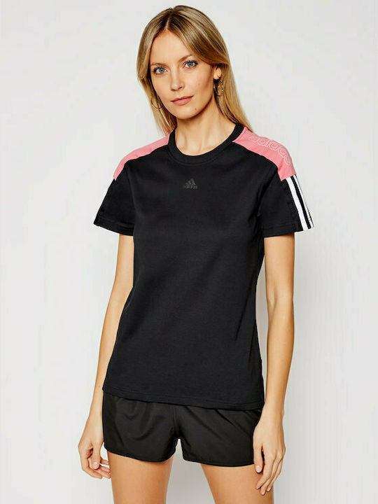 Adidas Feminin Sport Tricou Negru