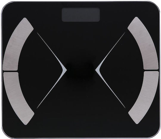 Telemax FG220LB Smart Ζυγαριά 180kg με Λιπομετρητή & Bluetooth Μαύρη