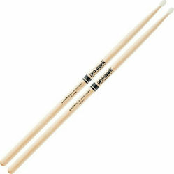 Promark 7A 7AN Tip Hickory Drumstick with Nylon Drop Head