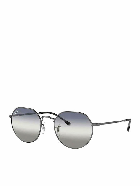 Ray Ban Jack Unisex Γυαλιά Ηλίου με Ασημί Μεταλ...