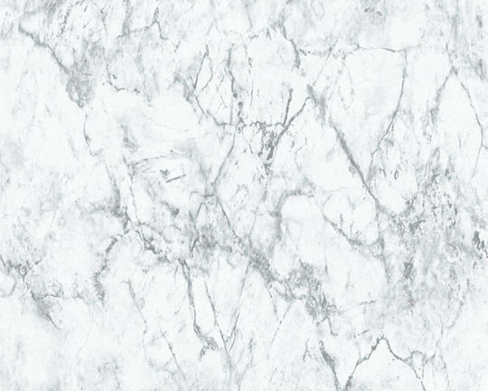 Tapete Marmor Vinyl Gray L1000xB53cm Waschbar 361572