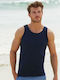 Fruit of the Loom Valueweight Athletic Men's Sleeveless Promotional Blouse Deep Navy Blue