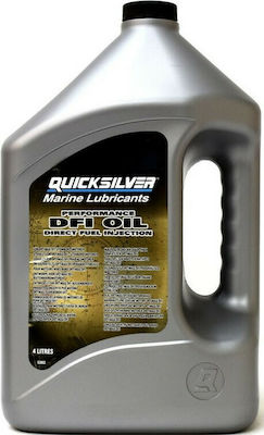 Quicksilver Performance DFI 2T Synthetisch Boot Öl 2T Für Zweitakt-Außenbordmotoren 4Es