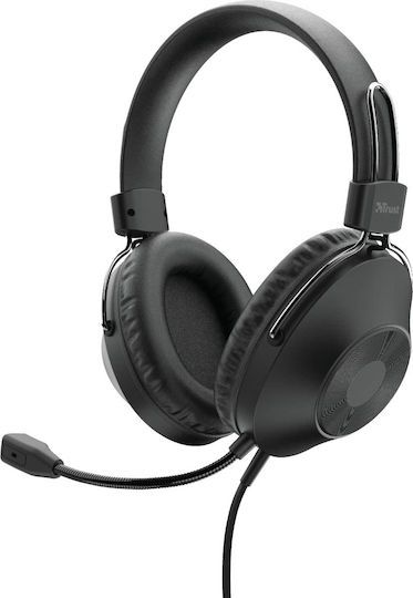 Trust Ozo Over Ear Multimedia Ακουστικά με μικροφωνο και σύνδεση USB-A
