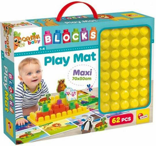 Lisciani Giochi Blocks Carotina Baby Play for 1-4 years old Years 62pcs