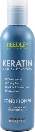 Reedley Professional Keratin Leave-in Conditioner Αναδόμησης/Θρέψης για Όλους τους Τύπους Μαλλιών 177ml