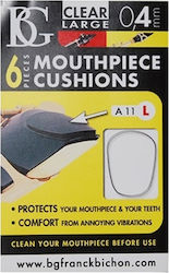 BG Mouthpiece Patch Clear Large 0.4mm Mouthpiece Patches