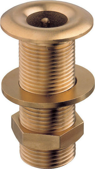Guidi Boat Hydraulic Spare Part Water Inlet/Outlet Brass 1 1/4''