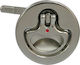 Eval Schlösser - Vorhängeschlösser Σκάφους Inox Einbauverschluss, verbessert, rund, schlüssellos, 51mm