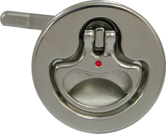 Eval Schlösser - Vorhängeschlösser Σκάφους Inox Einbauverschluss, verbessert, rund, schlüssellos, 51mm