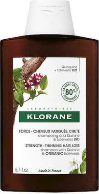Klorane Quinine Strength Thinning Hair Loss Shampoos Against Hair Loss for All Hair Types 400ml