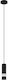 Eglo Bernabeta Pendant Light Black with Socket GU10
