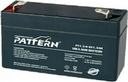 Pattern Battery PT1.3-6 Батерия UPS с Капацитет...