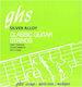 GHS Strings Set of Silver Plated Strings for Classic Guitar Tie End Regular Classics Silver Copper Basses 28 - 43"