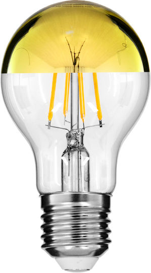 GloboStar Edison Retro LED крушка 8W 110mm за фасунга E27 и форма A60 Топло бяло 840лм Димируем