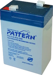 Pattern Battery PT4.5-6 Μπαταρία Μολύβδου