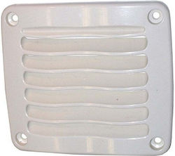 Eval Boat Air Duct Louver 124x112x12mm White