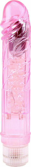 Chisa Novelties Glitters Boy Crystal Jelly Realistic Vibrator 20cm Pink