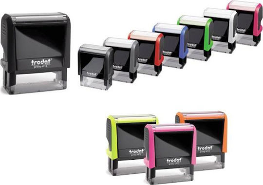 Trodat Printy Rectangular Self-Inking Text Stamp (Μiscellaneous colours)