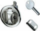 Eval Încuietoare Barcă Încastrat Lock Inox cu cheie 61mm