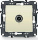 Aca Prime TV-Buchse Antenne in Beige Farbe 1000...