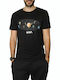 Mister Tee Nasa Space MT1395 Ανδρικό T-shirt Μαύρο με Στάμπα