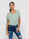 Only Damen T-shirt Jadeite