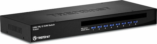 Trendnet 8-Port USB/PS/2 Rack Mount KVM Switch