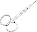 Sewing scissors for embroidery embroidery Manicure with turned tip Premax Italy metallic 10cm/4" X70224C