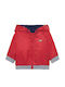 Ecofriends Kids Sports Short Windproof Double Sided Hooded Red