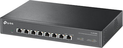 TP-LINK TL-SX1008 v1 Unmanaged L2 Switch με 8 Θύρες Gigabit (10Gbps) Ethernet