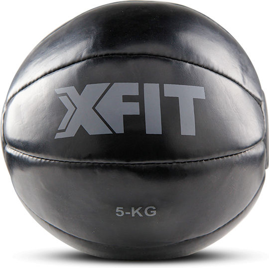 X-FIT Soft Μπάλα Medicine 5kg σε Μαύρο Χρώμα