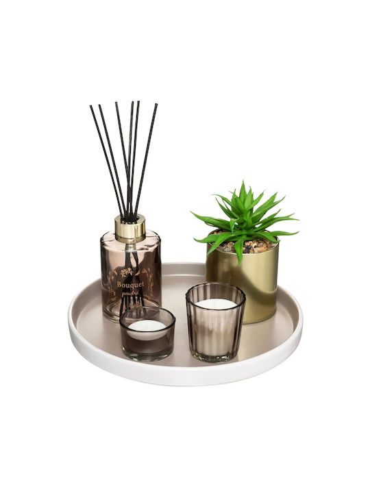 Σετ Diffuser με Άρωμα Τριαντάφυλλο 4τμχ