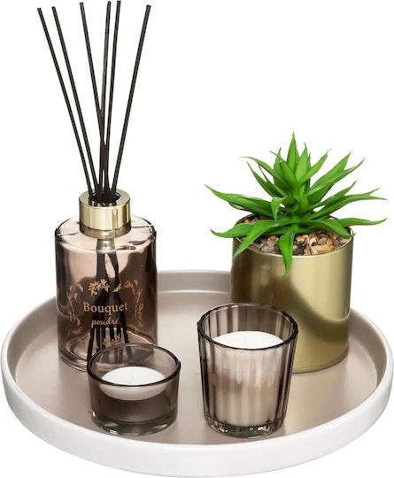 Σετ Diffuser με Άρωμα Τριαντάφυλλο 4τμχ