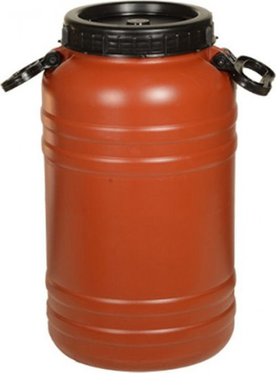 Miltoplast Barrel with Double Lid and Handles 40lt Plastic Container 40lt