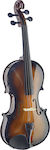 Stagg Solid Maple Violin 4/4 with Standard-Shaped Soft-Case