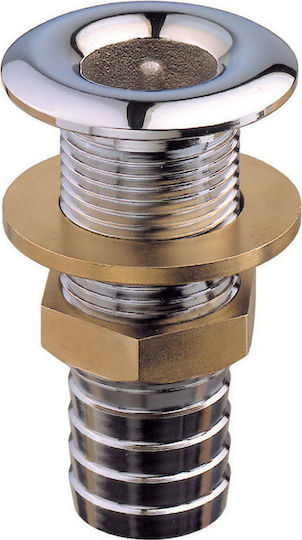 Guidi Bootshydraulik Ersatz Wasser Einlass/Auslass Messing 1 1/2''