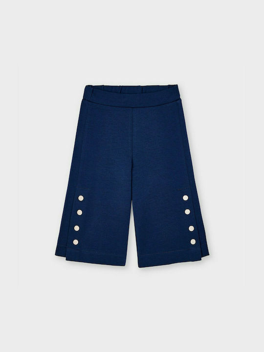 Mayoral Girls Fabric Pant Navy Blue