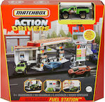 Mattel Circuit Cutie de chibrituri Fuel Station pentru 3++ ani GVY84