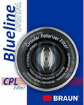 Braun Phototechnik BlueLine Digital Φίλτρo CPL Διαμέτρου 40.50mm για Φωτογραφικούς Φακούς