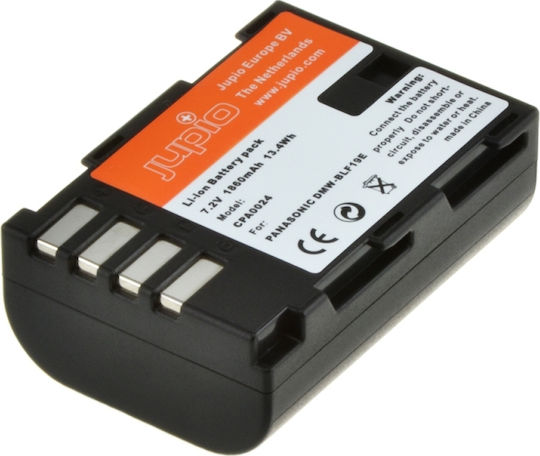 Jupio Camera Battery Replacement for DMW-BLF19E Lithium Ion (Li-Ion) 1860mAh Compatible with Panasonic
