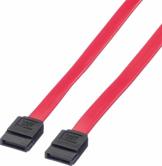 Value 7-Pin SATA II - 7-Pin SATA II Cable 50cm Κόκκινο (11.99.1555)