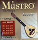 Mastro Strings Lute Set Σετ Χορδών Silver Plated Λαούτου 17 - 32"